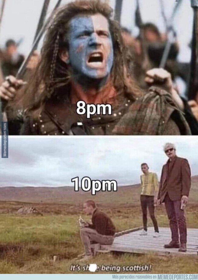1206150 - Escocia antes vs después del partido