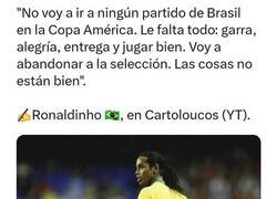 Enlace a No me esperaba esto de Ronaldinho