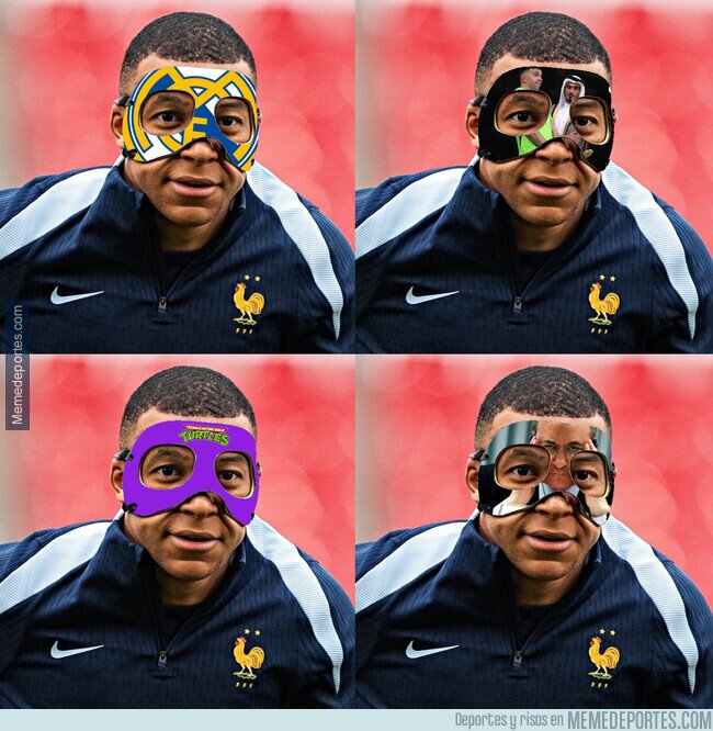 1206431 - Algunas ideas nuevas para la máscara de Mbappé