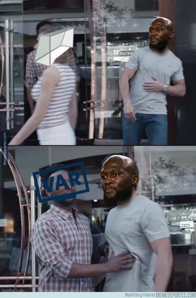 1206535 - Lo que sería Lukaku sin el VAR...