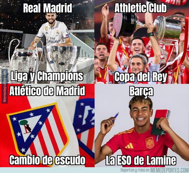 1206727 - Repasemos los títulos de cada club esta temporada