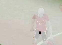 Enlace a Ya no se puede jugar fútbol contento