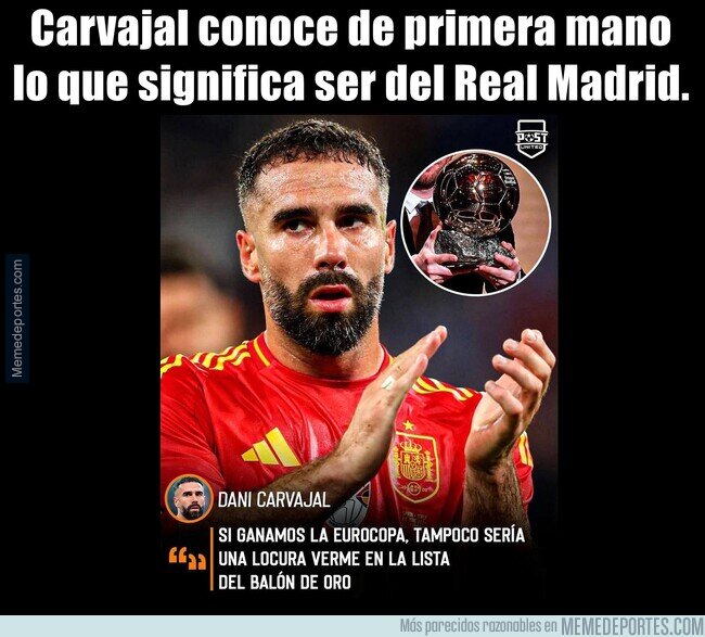 1206777 - Balón de oro para Carvajal.
