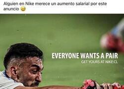 Enlace a Nike aprovechando el momento