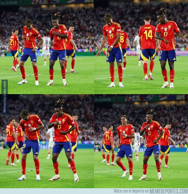 1206831 - España se mete en cuartos bailando