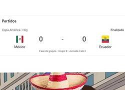 Enlace a México dice adios a la Copa América