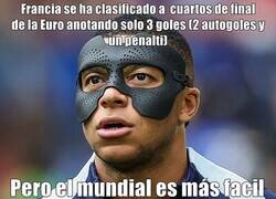 Enlace a Esta Francia en Copa América quedaría último de grupo