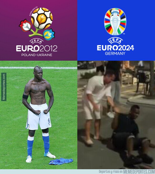 1206939 - La imagen que tenía de Balotelli en las eurocopas era otra