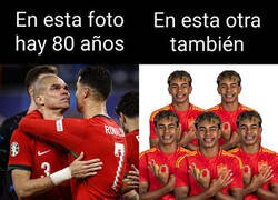 Enlace a Pepe y Cristiano equivalen a 5 Lamines