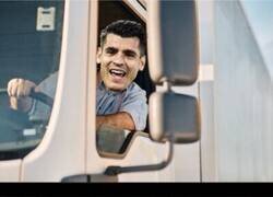 Enlace a Si Morata fuera camionero