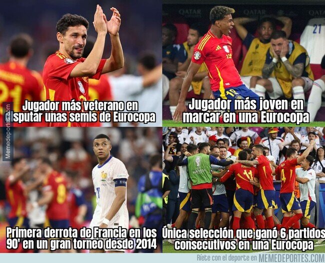 1207306 - Los récords que batió España ante Francia
