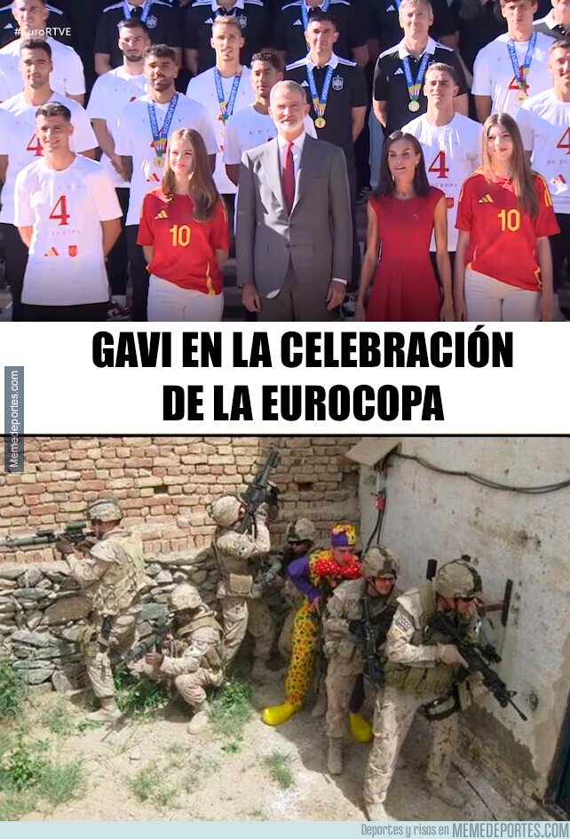 1207546 - Qué pintaba Gavi en la celebración de la Eurocopa