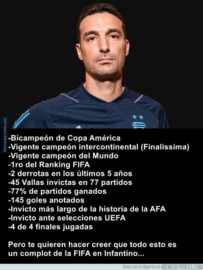 1207637 - Argentina es la selección mejor trabajada del mundo