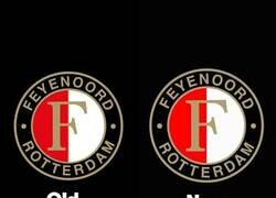 Enlace a Como la bandera de Japón, Feyenoord ha renovado su escudo