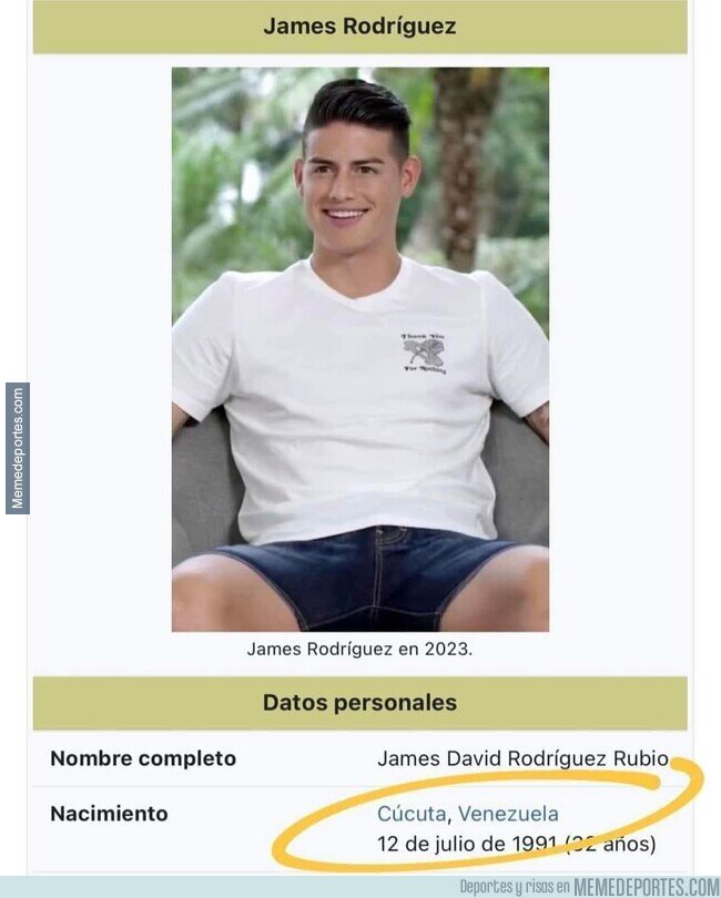 1207925 - Este debe ser posiblemente el peor insulto que le han hecho a James Rodriguez en su carrera