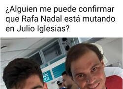 Enlace a A Rafa se le está poniendo cara de señor