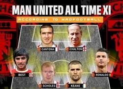 Enlace a ¿Qué piensas de este 11 histórico del Manchester United?