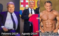 Enlace a ¿El cambio físico de Laporta qué es?