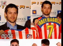 Enlace a 20 años después el Atleti vuelve a tener un hombre araña