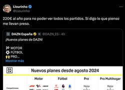 Enlace a Polémica por los nuevos precios de DAZN