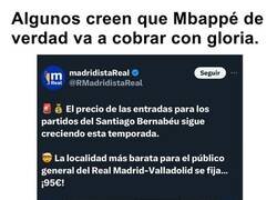 Enlace a ¿Alguien sabe a como está tasada la gloria?