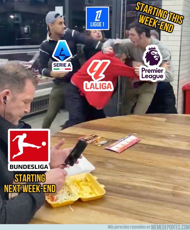 1208963 - La Bundesliga se lo toma con tranquilidad