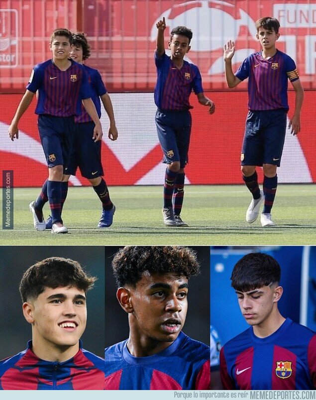1208976 - Estos tres niños juegan juntos en Mestalla en el debut de Flick