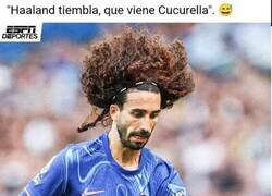 Enlace a Haaland tiembla, pero de la risa con Cucurella.
