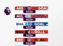 Enlace a La premier estrena animaciones de gol para sus transmisiones