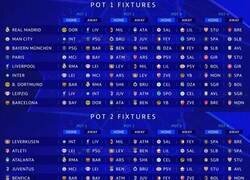 Enlace a Así es el primer sorteo de la nueva Champions.