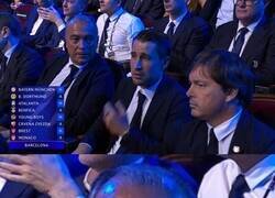 Enlace a Vaya caras de la comitiva del Barça