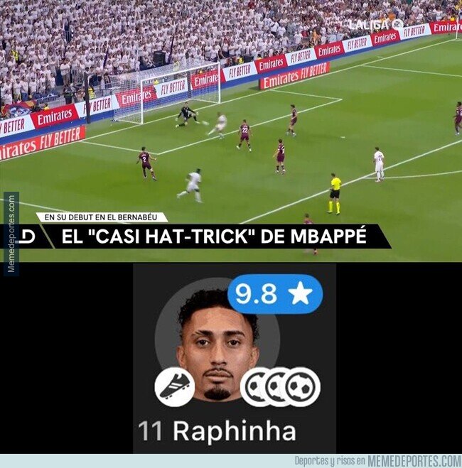 1209569 - El casi partido en blanco de Raphinha