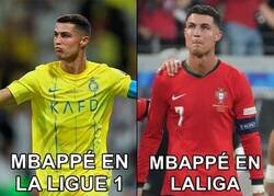 Enlace a A ver si le conseguimos un equipo sin escudo a Mbappé