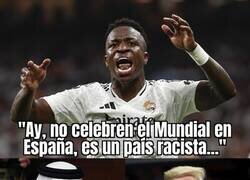 Enlace a No escucharéis a Vinicius criticar el resto de Mundiales