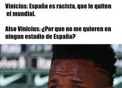 Enlace a ¿Vinicius de verdad cree que antagonizarse con todo un país es buena estrategia?
