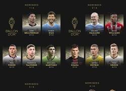 Enlace a OFICIAL: Los 30 nominados al Balón de Oro 2024