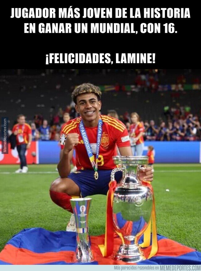 1209854 - Felicidades a Yamal por su mundial