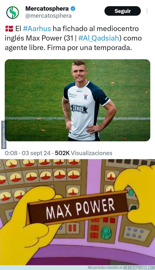 1209869 - Un fichaje sin igual