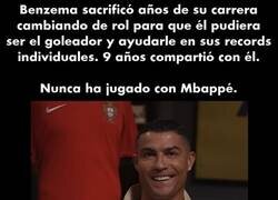 Enlace a Cristiano elige a Mbappé antes que a Benzema