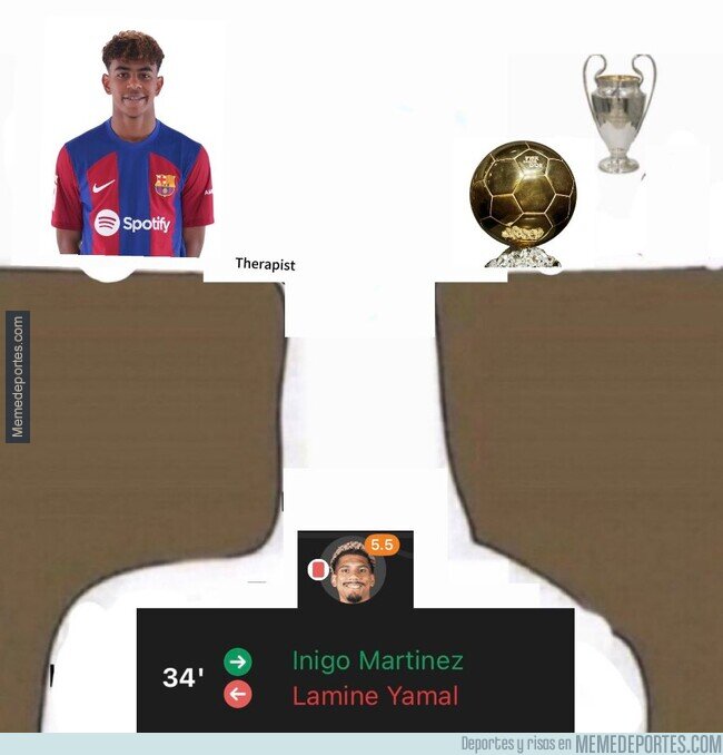 1209931 - Es muy posible que Araujo le haya costado el Balón de Oro a Lamine Yamal