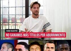 Enlace a Ivan Rakitic futbolista y comediante, todo en uno