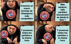 Enlace a UEFA siendo UEFA