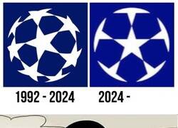 Enlace a La UEFA también planea un cambio de logo. Por favor, no