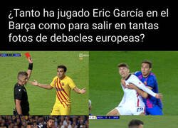 Enlace a Eric García en Champions = Peligro