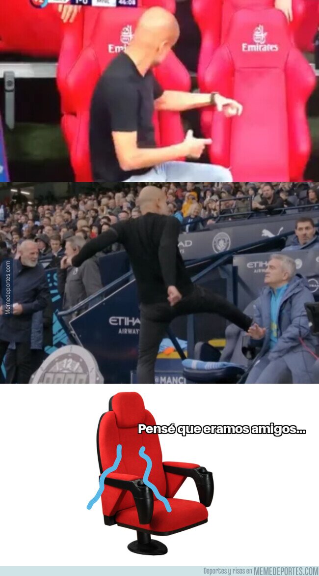 1210470 - Guardiola y su relación con el banquillo