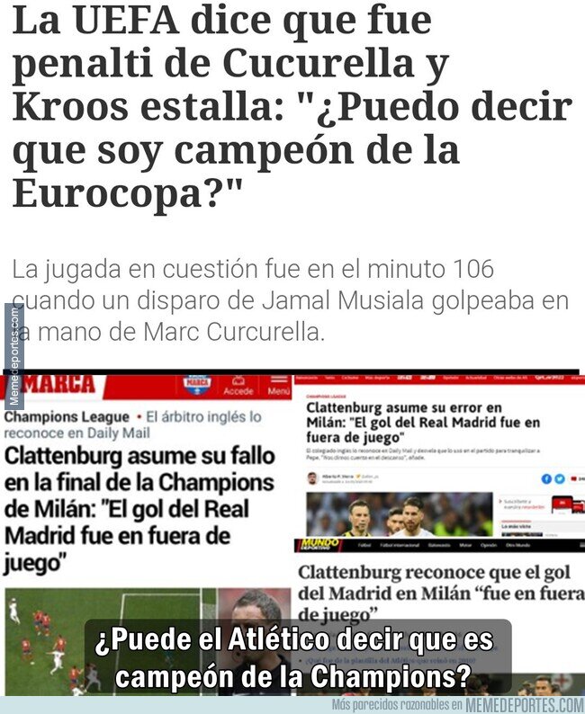 1210526 - Un madridista hablando de errores arbitrales tiene el historial en contra