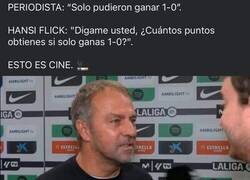 Enlace a Flick ya empezó a ser cuestionado por no golear