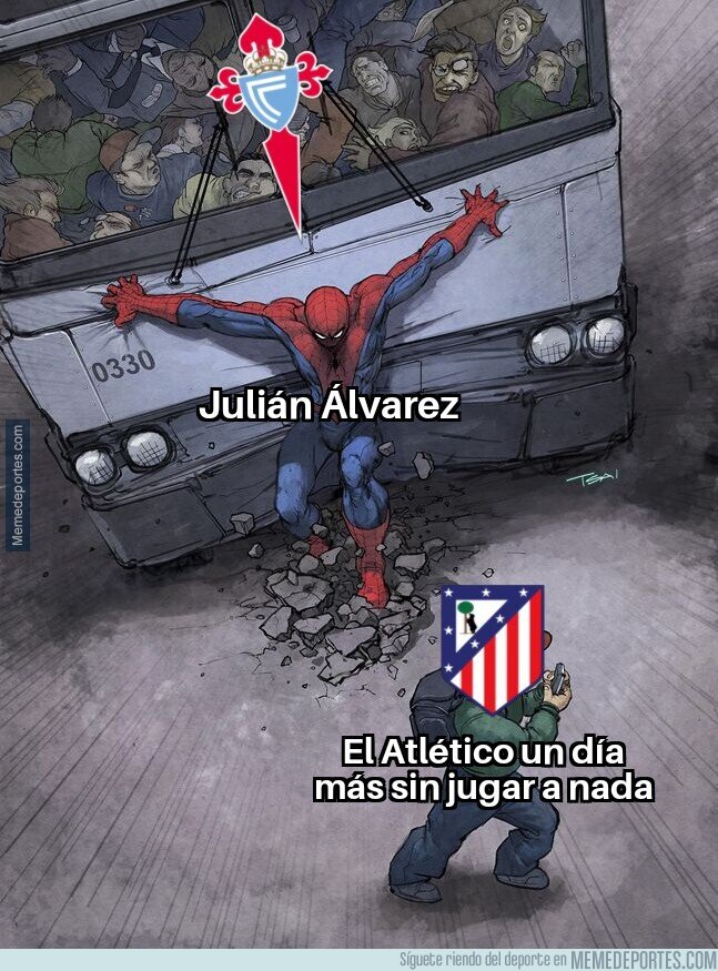 1210607 - La araña, al rescate del Atlético