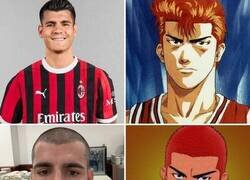 Enlace a El nuevo look de Morata