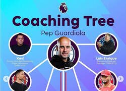 Enlace a El árbol genealógico de entrenadores de Pep